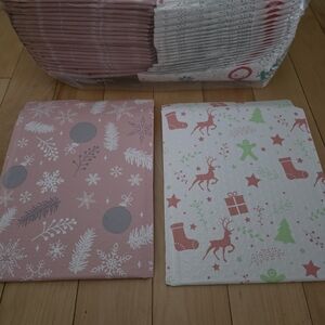 50 Pc Christmas Bubble Mailers 9x8